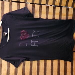 Harley Davidson Diamond Tshirt Cap Sleeve